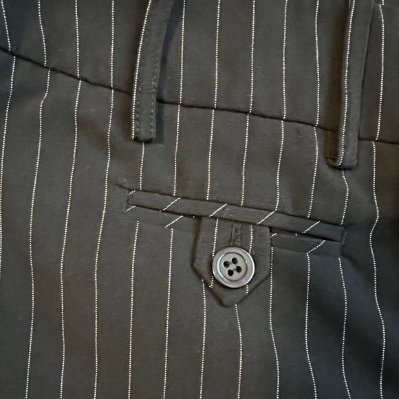 Tribal Cropped Pinstriped Slacks - Picture 6 of 8